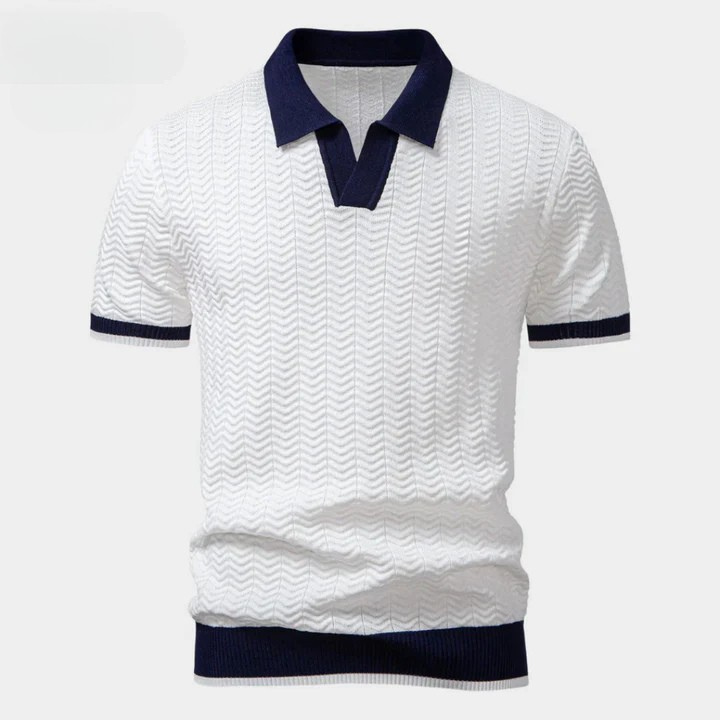Polo in maglia Montclair da uomo