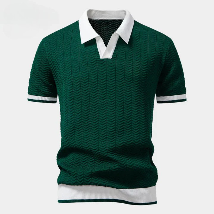 Polo in maglia Montclair da uomo